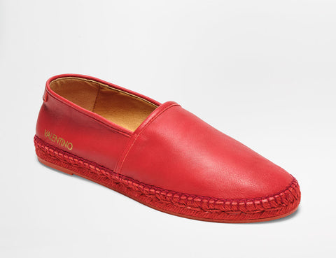 SS22 - Men's Espadrillas Stitched Cord - Armando - Dark Red - SS22 - Men's Espadrillas Stitched Cord - Armando - Dark Red