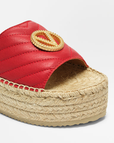 SS22 - Women's Espadrillas Cord  - Clabee - Dark Red - SS22 - Women's Espadrillas Cord  - Clabee - Dark Red