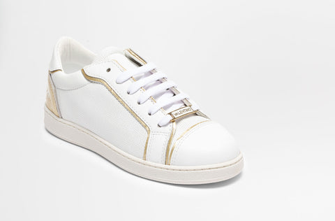 SS22 - Women's Sneakers - Ermione - White Gold 1 - SS22 - Women's Sneakers - Ermione - White Gold 1