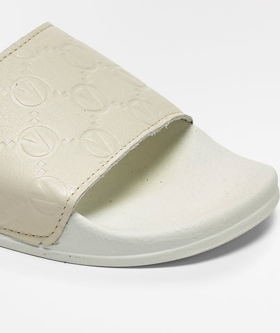 SS22 - Men's Pool Slippers - Eros - Cream - SS22 - Men's Pool Slippers - Eros - Cream