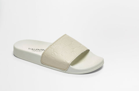 SS22 - Men's Pool Slippers - Eros - Cream - SS22 - Men's Pool Slippers - Eros - Cream