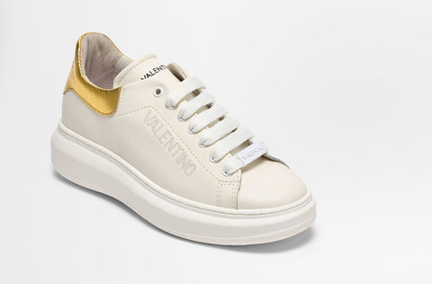 SS22 - Women's Sneakers - Fresia - White Gold - SS22 - Women's Sneakers - Fresia - White Gold