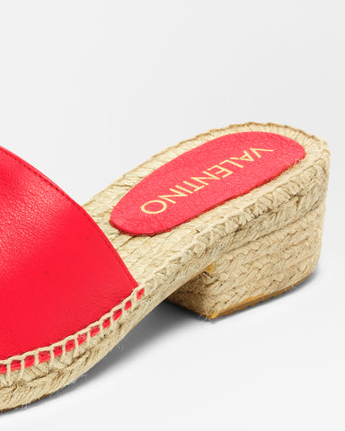 SS22 - Women's Espadrillas Cord  - Gina - Red - SS22 - Women's Espadrillas Cord  - Gina - Red