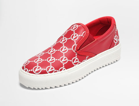 SS22 - Women's Sneakers - Regina - Red - SS22 - Women's Sneakers - Regina - Red