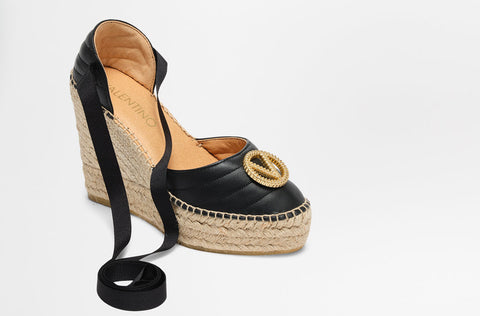 SS22 - Women's Espadrillas Cord  - Roberta - Black - SS22 - Women's Espadrillas Cord  - Roberta - Black