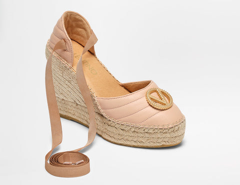 SS22 - Women's Espadrillas Cord  - Roberta - Nude - SS22 - Women's Espadrillas Cord  - Roberta - Nude