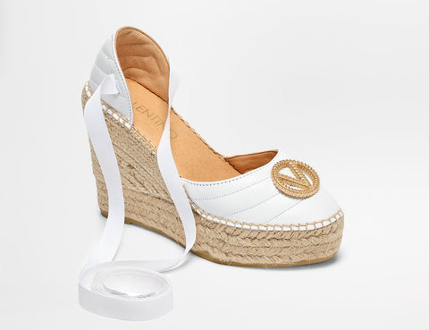 SS22 - Women's Espadrillas Cord  - Roberta - White - SS22 - Women's Espadrillas Cord  - Roberta - White