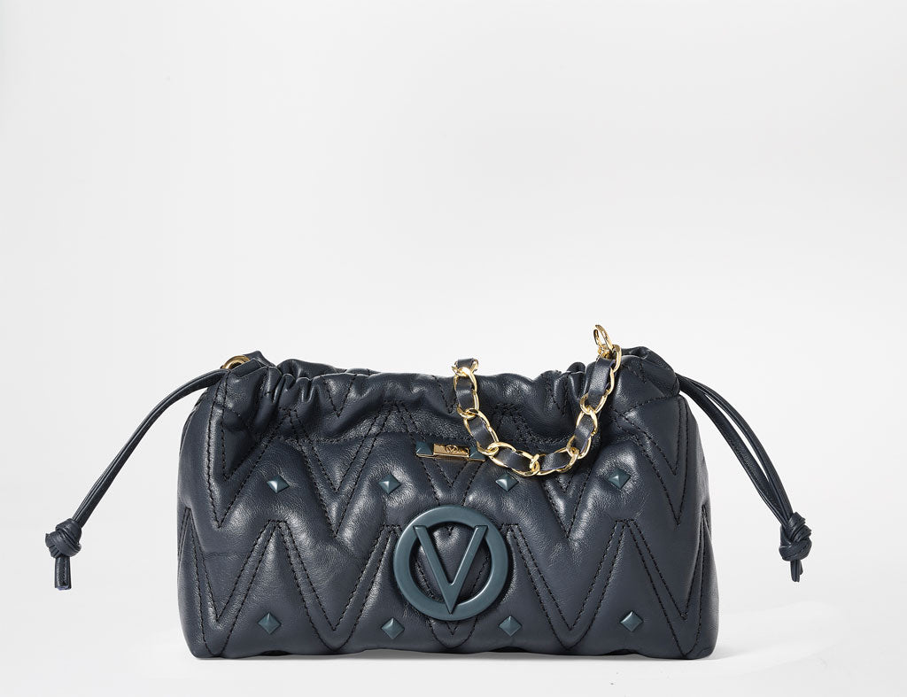Mario Valentino☆andres re クロスボディバッグ ポリエステル Valentino Valentino Zero Re Crossbody Bag in Black (37.9cm