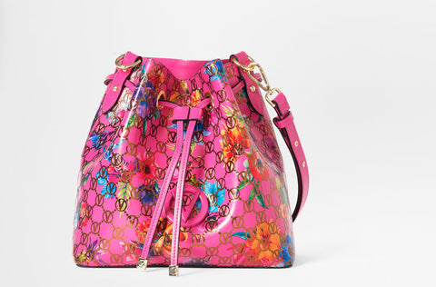 SS22 - Flowery Monogram - Karl Flowery Monogram - Magenta Haze - SS22 - Flowery Monogram - Karl Flowery Monogram - Magenta Haze