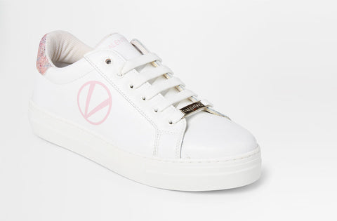 SS20 - Sneakers - Petra - White + Pink - SS20 - Sneakers - Petra - White + Pink